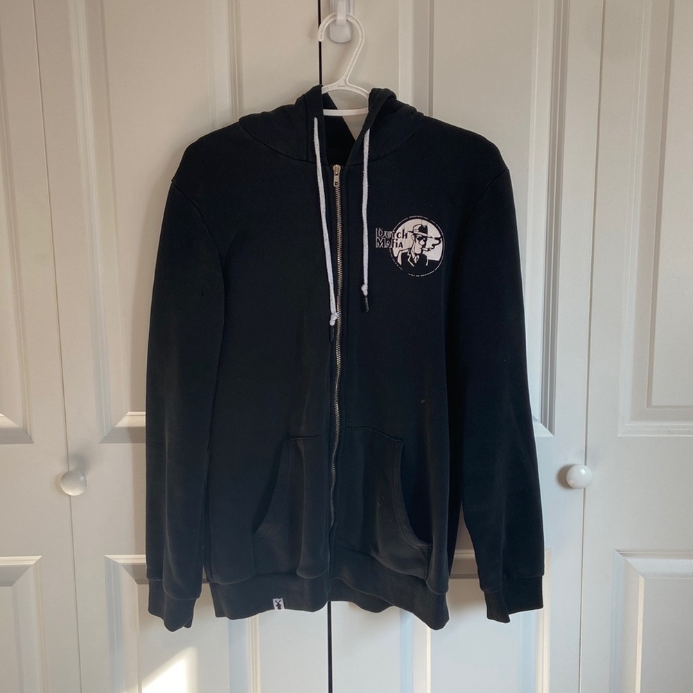 Dutch brothers zip up hoodie size Large